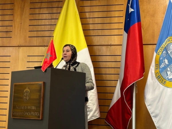 Chile: La embajadora de Marruecos, Kenza El Ghali, homenajeada por la ciudad de Coquimbo