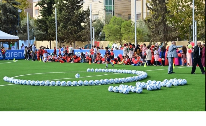 Construction de 30 mini-terrains FIFA Arena au Maroc