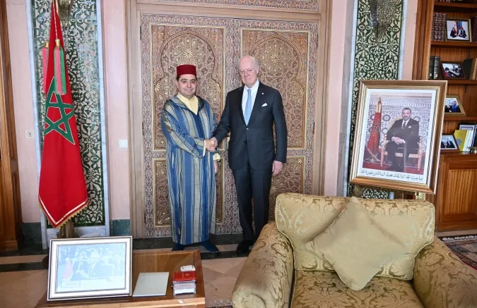 Bourita se entrevista en Rabat con Staffan de Mistura, el Enviado Personal del SG de la ONU para el Sahara marroquí