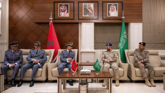 Morocco’s Lieutenant General, FAR Inspector General Pays Working Visit to Saudi Arabia
