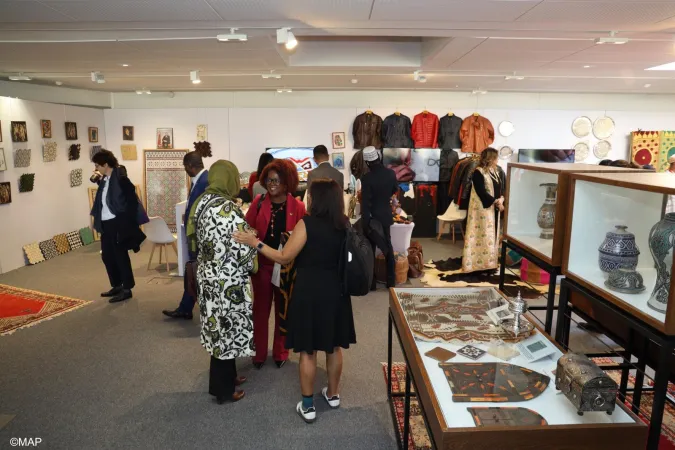Inauguration à l'UNESCO de l'exposition "Le Maroc: Tradition d'Ouverture et de Paix"