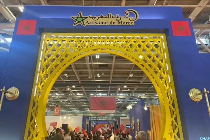 إقبال كبير على جناح المملكة المغربية بمعرض باريس