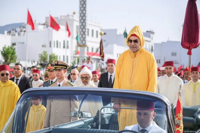 عيد العرش .. أمير المؤمنين جلالة الملك يترأس حفل الولاء بالقصر الملكي بتطوان