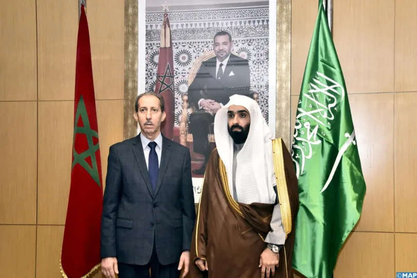 Morocco’s Public Prosecutor Holds Talks with President of Saudi Board of Grievances