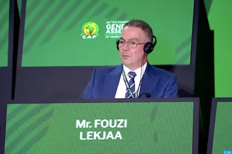 14ª AGE de la CAF: La votación confirma la fuerte presencia de Marruecos en África (Fouzi Lekjaa)