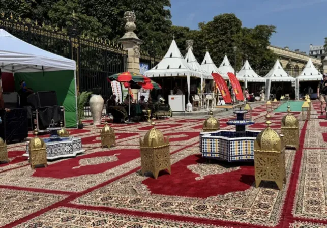 Fuerte afluencia y gran entusiasmo por las Jornadas Culturales Marroquíes en París 