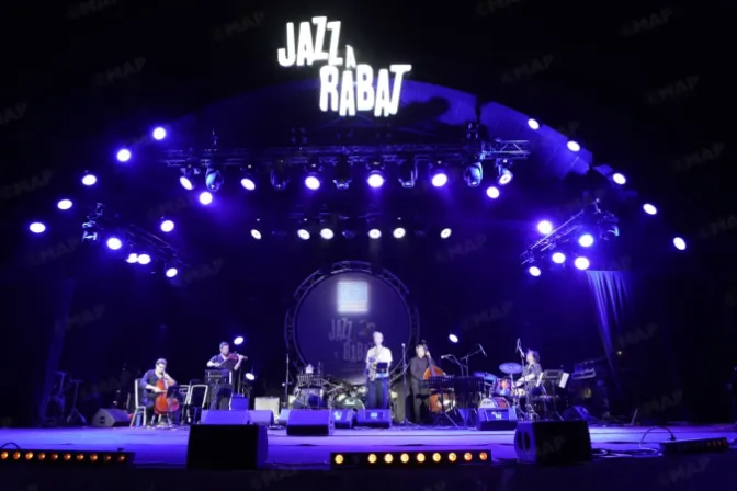 Coup d'envoi de la 28e édition du festival "Jazz à Rabat"