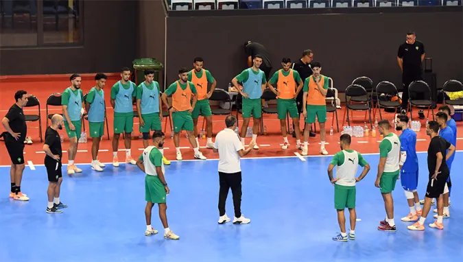 كأس إفريقيا للأمم لكرة القدم داخل القاعة.. المنتخب المغربي يدخل المرحلة الأخيرة من استعداداته