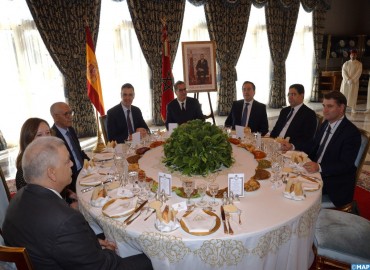 HM the King Offers Luncheon in Honor of President of Spanish Government