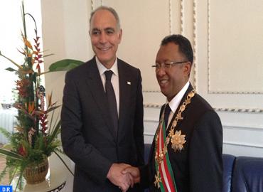 Le ministre des Affaires étrangères et de la Coopération prend part à la cérémonie d'investiture du président de Madagascar